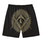 Masonic Freemasonry Print Men's Swim Trunks