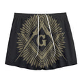 Masonic Freemasonry Print Mesh Shorts