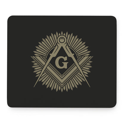 Masonic Freemasonry Print Mouse Pad