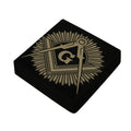 Masonic Freemasonry Print Outdoor Seat Cushion Cover