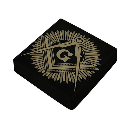 Masonic Freemasonry Print Outdoor Seat Cushion Cover