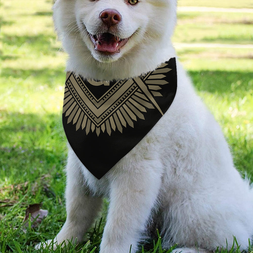 Masonic Freemasonry Print Over The Collar Dog Bandana