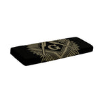 Masonic Freemasonry Print Piano Keyboard Cover