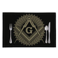 Masonic Freemasonry Print Placemat