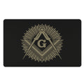 Masonic Freemasonry Print Polyester Doormat