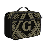 Masonic Freemasonry Print Portable Lunch Bag