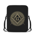 Masonic Freemasonry Print Rectangular Crossbody Bag