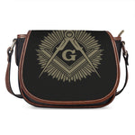 Masonic Freemasonry Print Saddle Bag