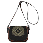 Masonic Freemasonry Print Saddle Bag