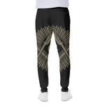 Masonic Freemasonry Print Scuba Joggers