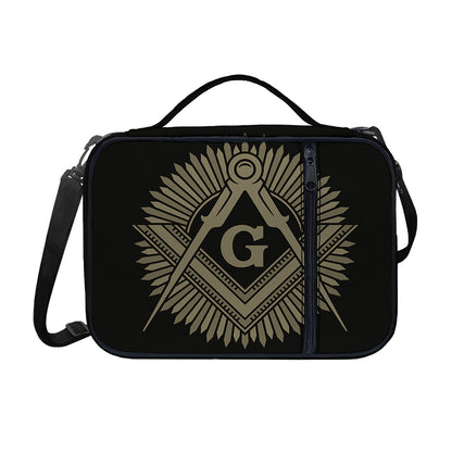 Masonic Freemasonry Print Shoulder Strap Bible Bag