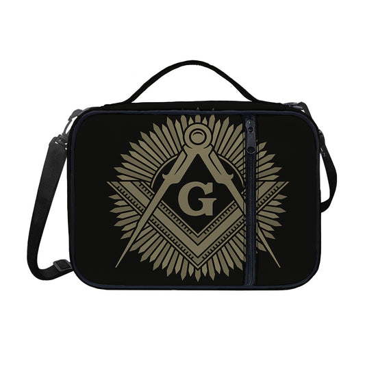 Masonic Freemasonry Print Shoulder Strap Bible Bag