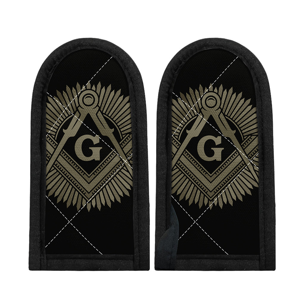 Masonic Freemasonry Print Skillet Handle Cover