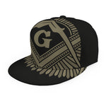 Masonic Freemasonry Print Snapback Cap