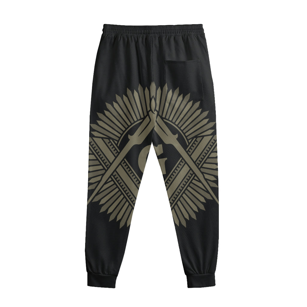 Masonic Freemasonry Print Sweatpants