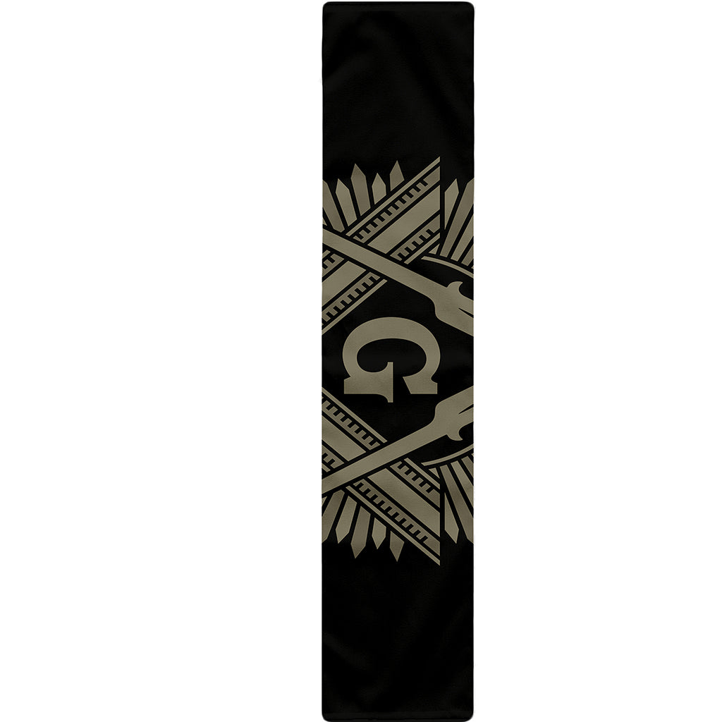Masonic Freemasonry Print Table Runner