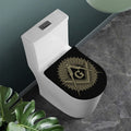 Masonic Freemasonry Print Toilet Lid Cover