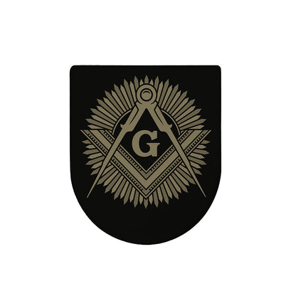 Masonic Freemasonry Print Toilet Lid Cover