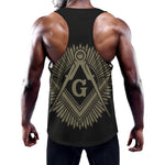 Masonic Freemasonry Print Training Tank Top