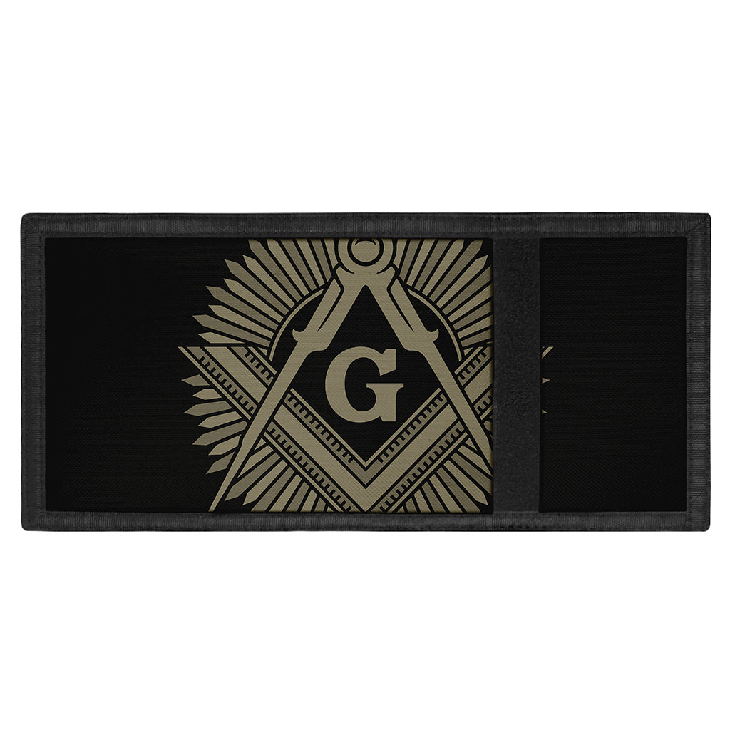 Masonic Freemasonry Print Trifold Wallet