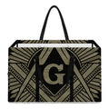 Masonic Freemasonry Print Utility Tote Bag