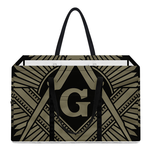 Masonic Freemasonry Print Utility Tote Bag