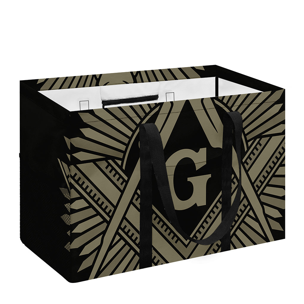 Masonic Freemasonry Print Utility Tote Bag