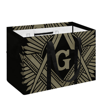 Masonic Freemasonry Print Utility Tote Bag