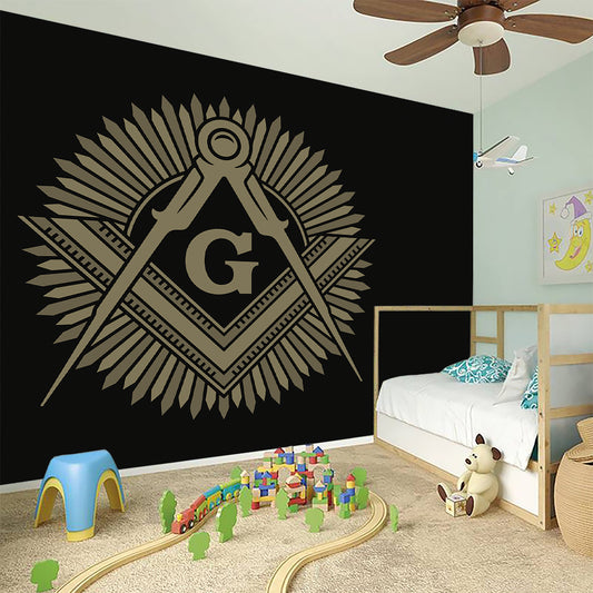 Masonic Freemasonry Print Wall Sticker