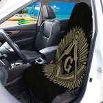 Masonic Freemasonry Print Waterproof Car Seat Cover