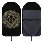 Masonic Freemasonry Print Waterproof Car Seat Cover
