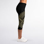 Masonic Freemasonry Print Women's Capri Leggings