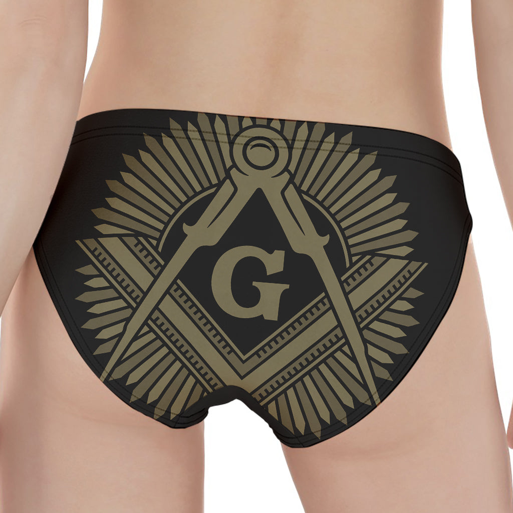 Masonic Freemasonry Print Women's Panties