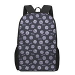 Maya Symbol Pattern Print 17 Inch Backpack