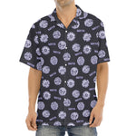 Maya Symbol Pattern Print Aloha Shirt