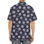 Maya Symbol Pattern Print Aloha Shirt