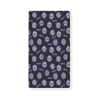 Maya Symbol Pattern Print Baby Crib Sheet