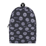 Maya Symbol Pattern Print Backpack