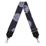 Maya Symbol Pattern Print Bag Strap