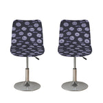 Maya Symbol Pattern Print Bar Stool Covers
