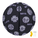 Maya Symbol Pattern Print Basketball