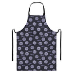 Maya Symbol Pattern Print Bib Apron With Pocket