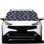 Maya Symbol Pattern Print Car Windshield Snow Cover