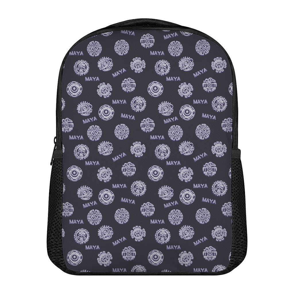 Maya Symbol Pattern Print Casual Backpack
