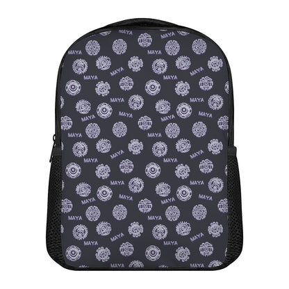 Maya Symbol Pattern Print Casual Backpack
