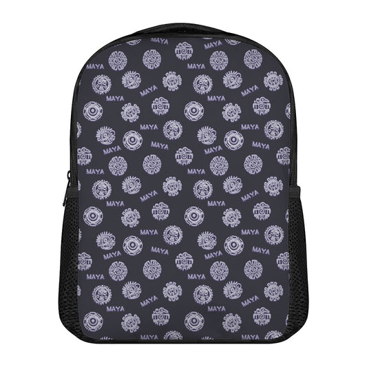 Maya Symbol Pattern Print Casual Backpack