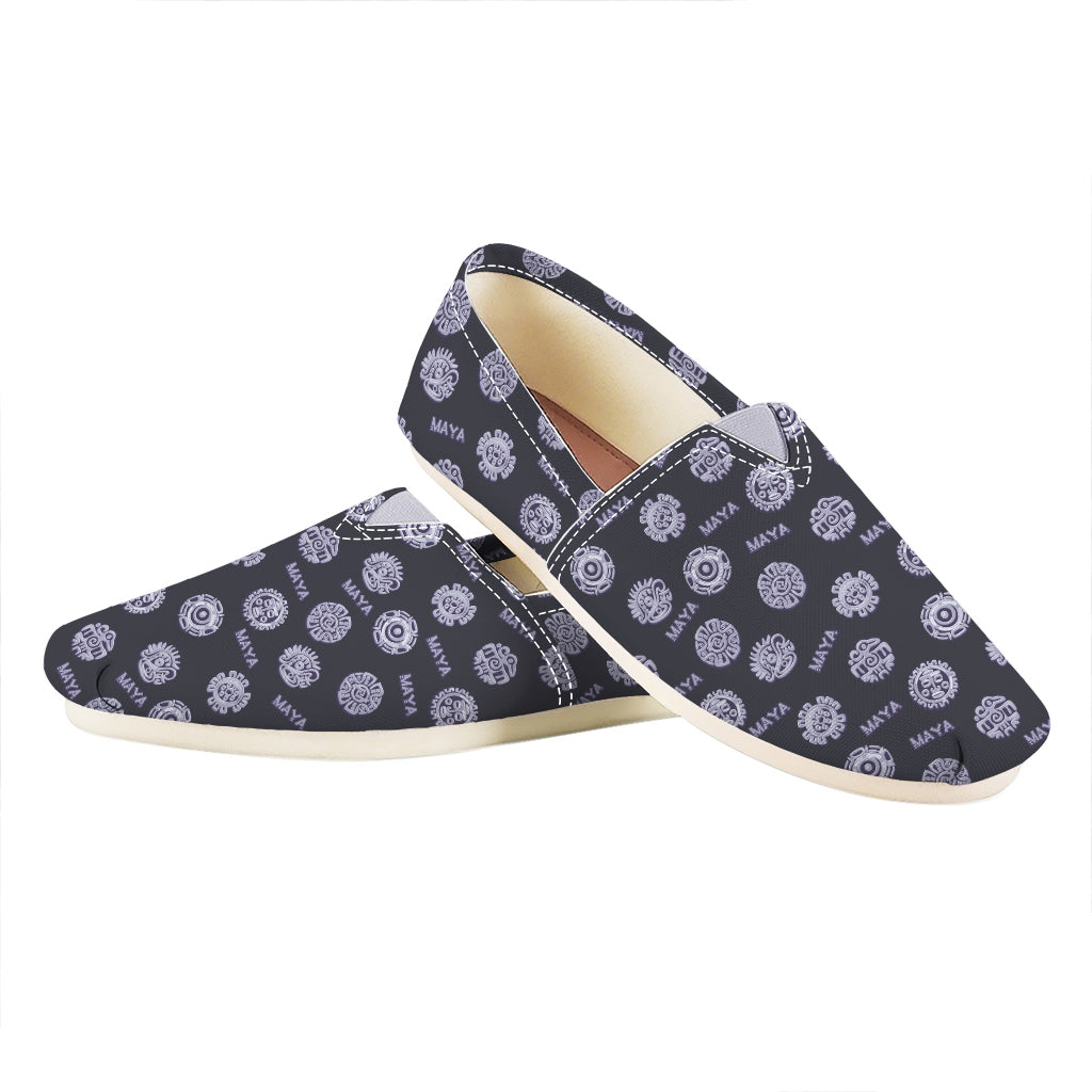 Maya Symbol Pattern Print Casual Shoes