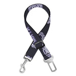 Maya Symbol Pattern Print Dog Seat Belt