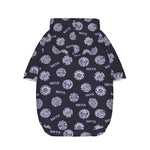 Maya Symbol Pattern Print Dog Zip Up Hoodie