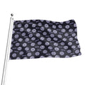 Maya Symbol Pattern Print Flag